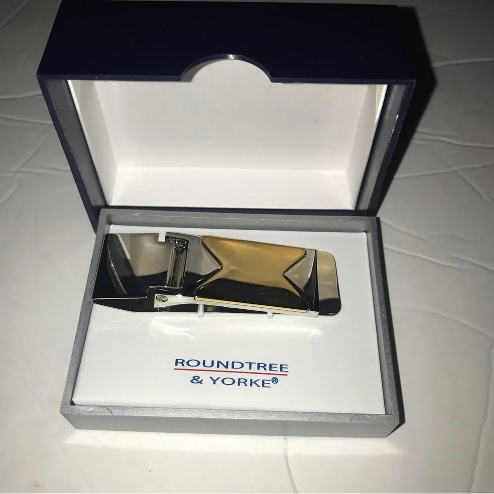 ROUNDTREE & Yorke money clip